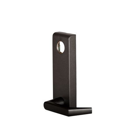 DORMAKABA COMMERCIAL HDWE Hardware Sierra Classroom Escutcheon Lever Trim Less Cylinder Dark Bronze Finish QET360E690LC